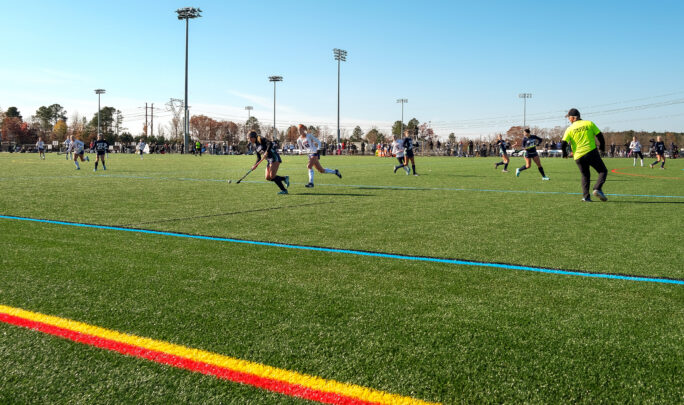 Shooting Star Field Hockey showcase at River City Sportsplex Sun. Dec. 1, 2024.